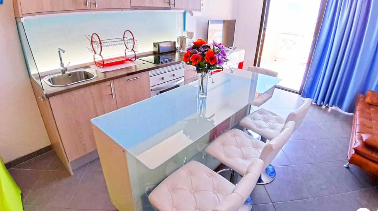 Studio Beautiful Ocean View Costa Adeje Paradise Cort Bagian luar foto