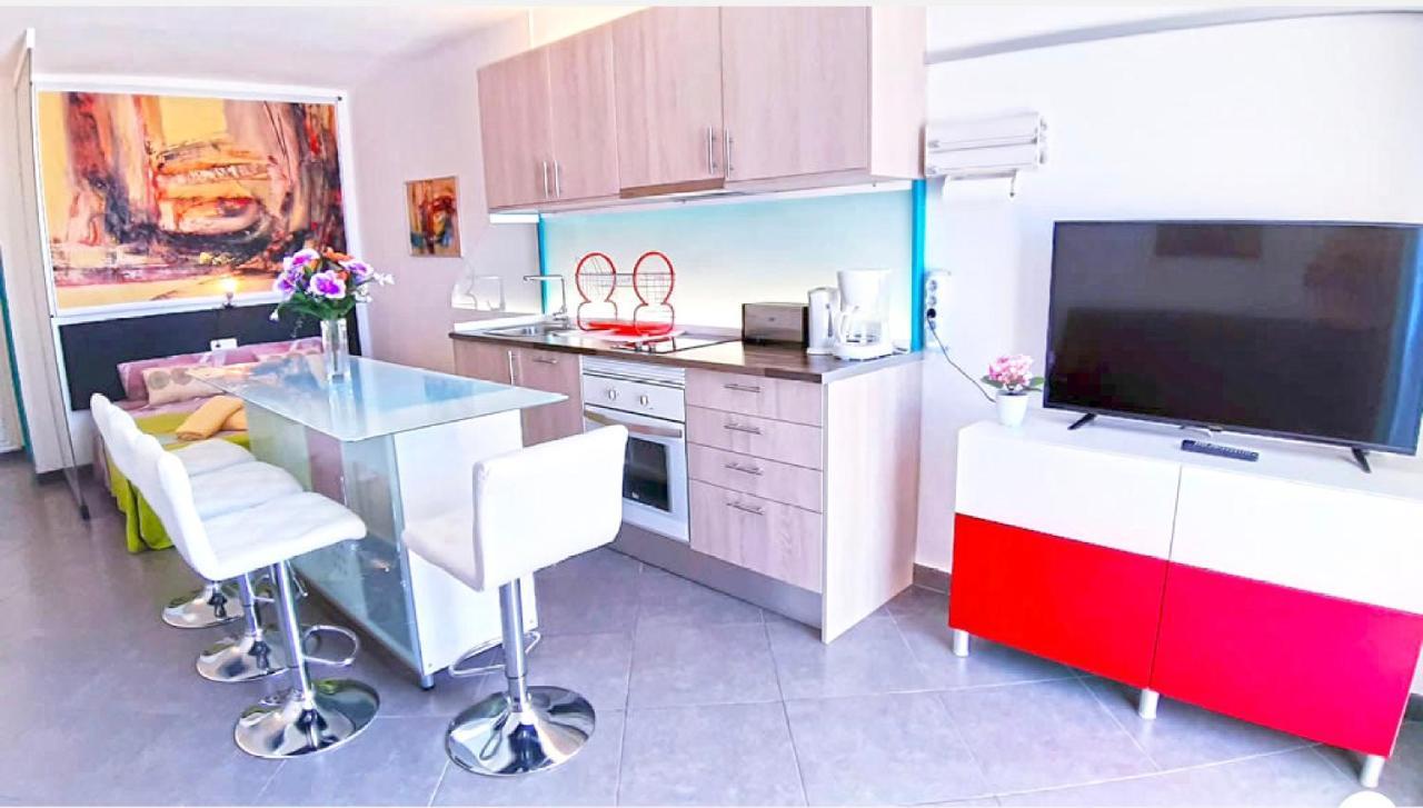 Studio Beautiful Ocean View Costa Adeje Paradise Cort Bagian luar foto